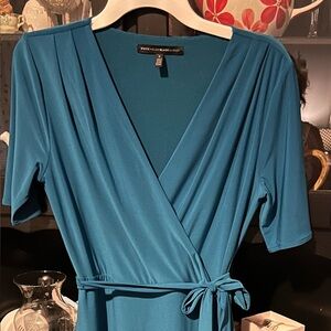 White House Black Market Teal Dress